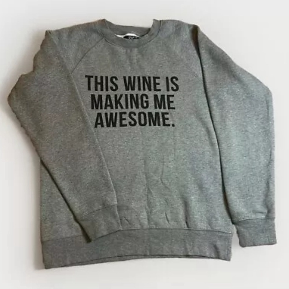 Brunette The Label Gray Sweatshirt